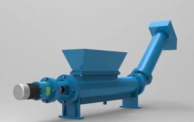 无轴螺旋压榨机